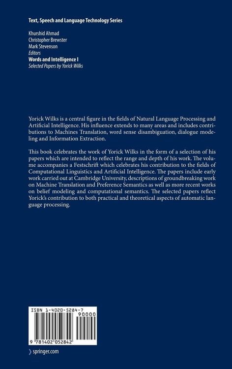 Produktbild: Words and Intelligence I
