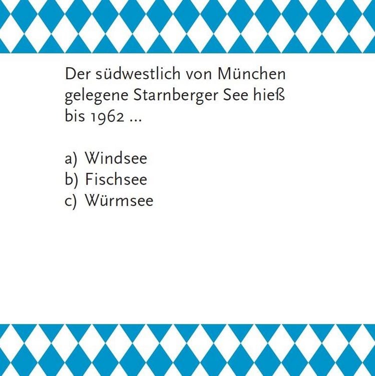 Produktbild: Bayern-Quiz (Neuauflage)