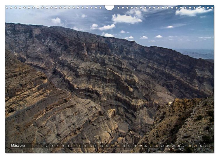 Produktbild: Sultanat Oman (Wandkalender 2026 DIN A3 quer), CALVENDO Monatskalender