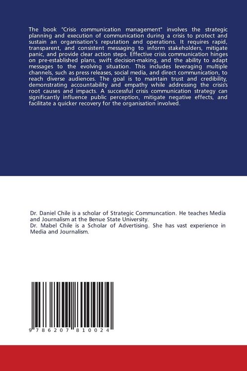 Produktbild: CRISIS COMMUNICATION MANAGEMENT