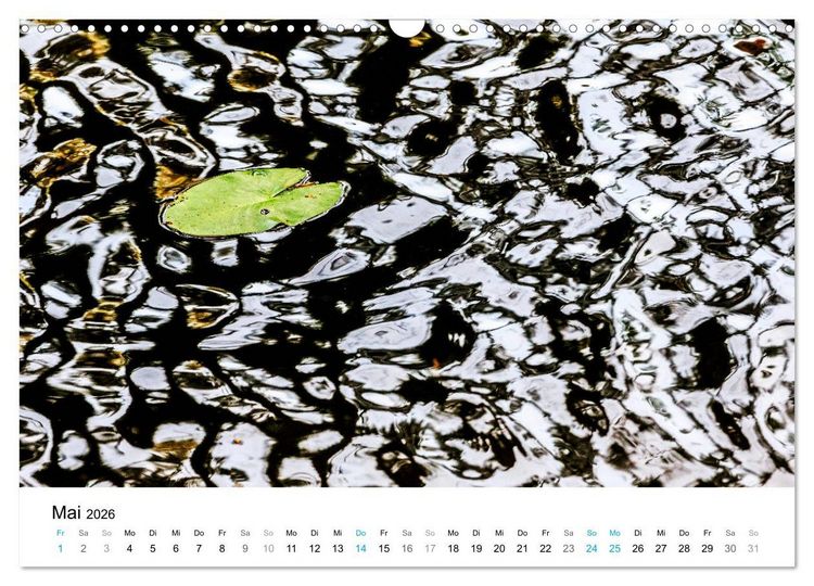 Produktbild: Wasser-Farben (Wandkalender 2026 DIN A3 quer), CALVENDO Monatskalender