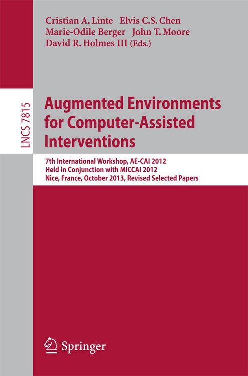 Produktbild: Augmented Environments for Computer-Assisted Interventions