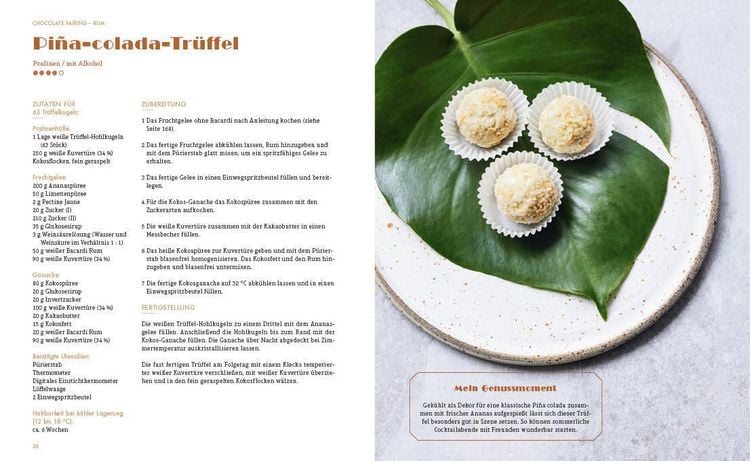 Produktbild: Schokolade & Drinks edel kombiniert