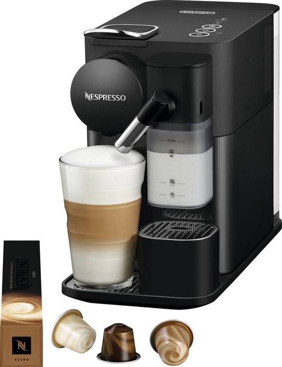 Produktbild: DeLonghi EN 510.B Lattissima One Evo Kapselmaschine Schwarz 132193451