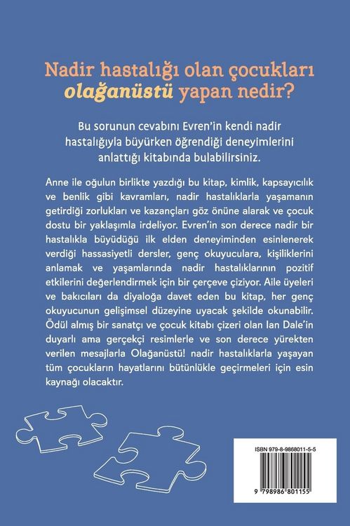 Produktbild: Ola&iquest;an&uuml;st&uuml;! Nadir Hastal&iquest;klar&iquest; Olan &Ccedil;ocuklar &iquest;&ccedil;in Bir Kitap