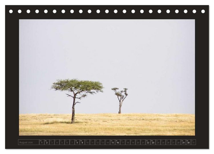 Produktbild: Kenia (Tischkalender 2026 DIN A5 quer), CALVENDO Monatskalender