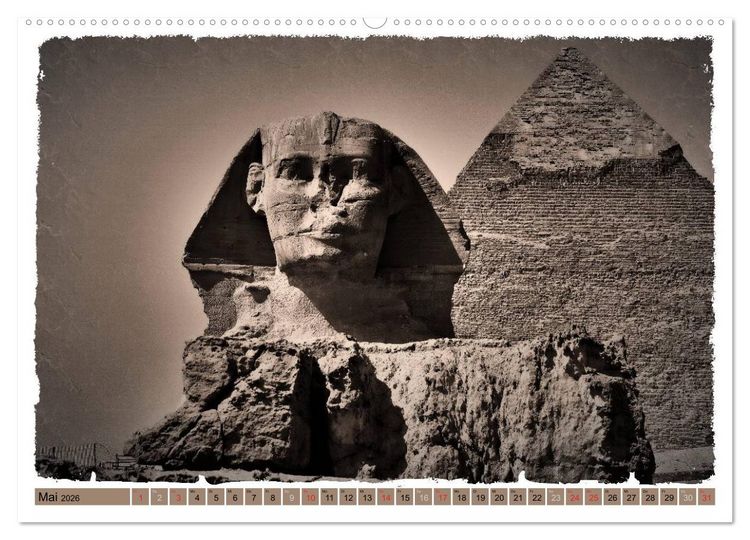 Produktbild: &Auml;gypten &ndash; Sch&ouml;nheit der Antike (Wandkalender 2026 DIN A2 quer), CALVENDO Monatskalender