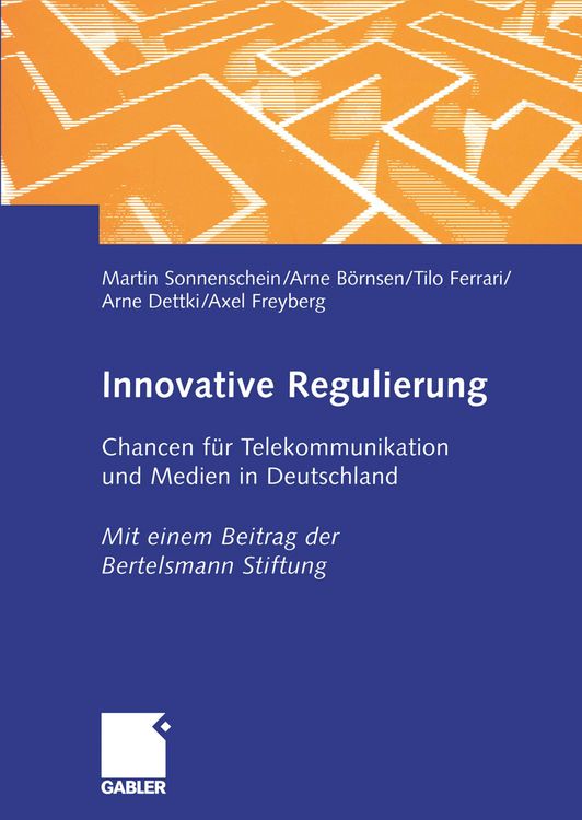 Produktbild: Innovative Regulierung