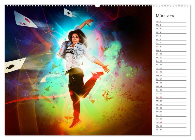 Produktbild: HipHopDance (hochwertiger Premium Wandkalender 2026 DIN A2 quer), Kunstdruck in Hochglanz