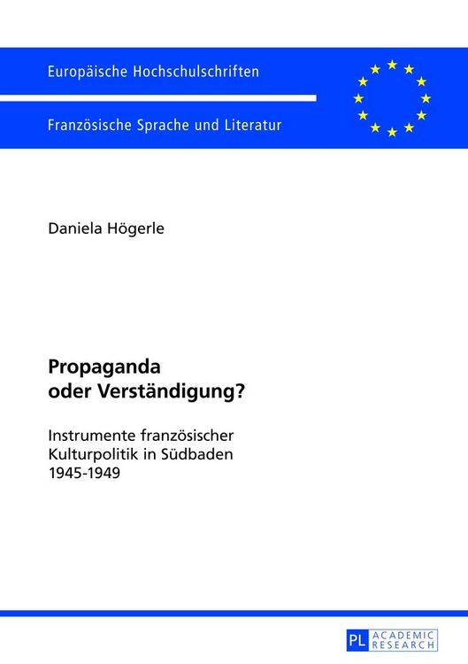 Produktbild: Propaganda oder Verst&auml;ndigung?