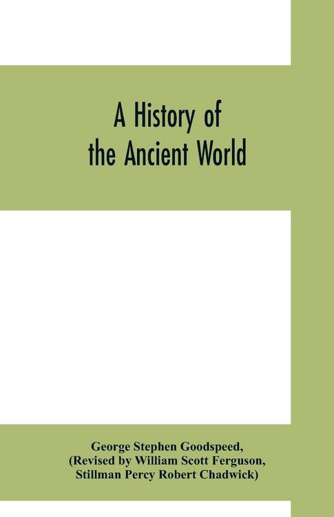 Produktbild: A history of the ancient world