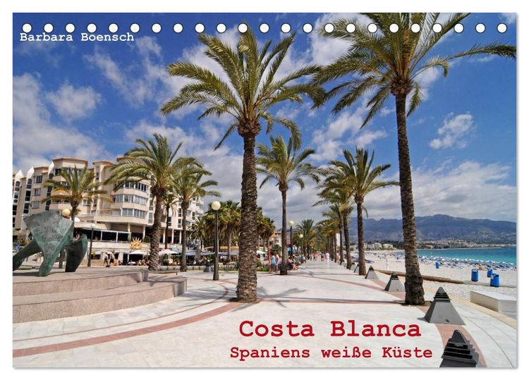 Produktbild: Costa Blanca - Spaniens wei&szlig;e K&uuml;ste (Tischkalender 2026 DIN A5 quer), CALVENDO Monatskalender