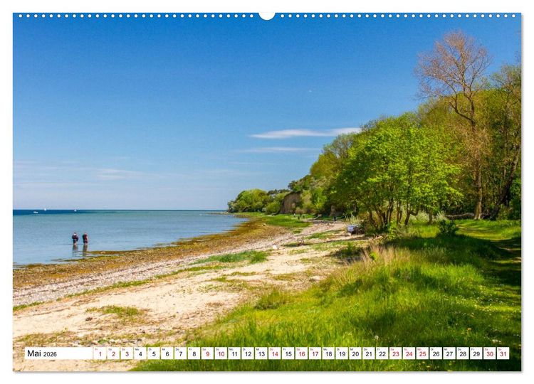 Produktbild: Beckerwitz - Impressionen aus der Wohlenberger Wiek (Wismarer Bucht) (Wandkalender 2026 DIN A2 quer), CALVENDO Monatskalender