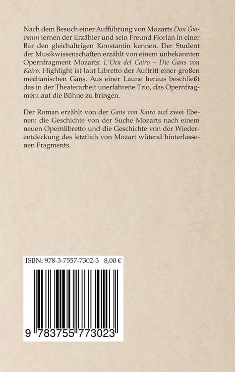 Produktbild: Mozarts Gans