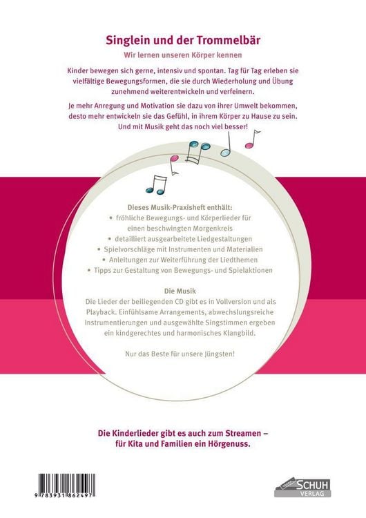 Produktbild: Singlein und der Trommelb&auml;r - Band 1 (inkl. Musik-CD)