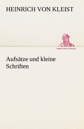 Produktbild: Aufs&auml;tze und kleine Schriften