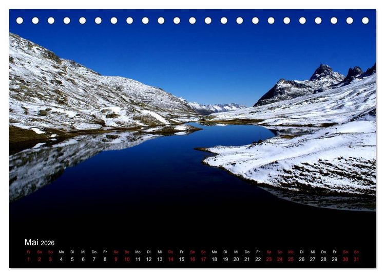 Produktbild: Natur von ihrer sch&ouml;nsten Seite 2026 (Tischkalender 2026 DIN A5 quer), CALVENDO Monatskalender
