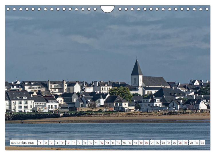 Produktbild: Morbihan, Sud Bretagne (Calendrier mural 2026 DIN A4 vertical), CALVENDO calendrier mensuel