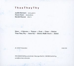 Produktbild: Thee They Thy