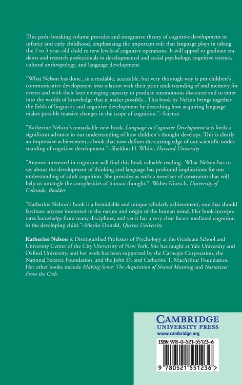 Produktbild: Language in Cognitive Development