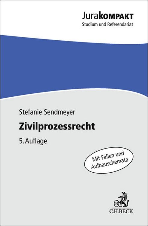 Bild vom Artikel Zivilprozessrecht vom Autor Stefanie Sendmeyer
