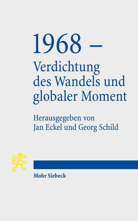 Produktbild: 1968 - Verdichtung des Wandels und globaler Moment