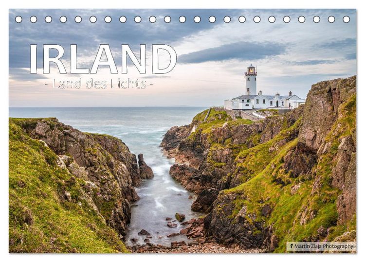 Produktbild: Irland, Land des Lichts (Tischkalender 2026 DIN A5 quer), CALVENDO Monatskalender