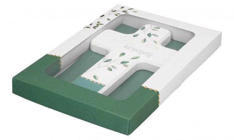 Produktbild: Kinderholzkreuz - Du bist einzigartig