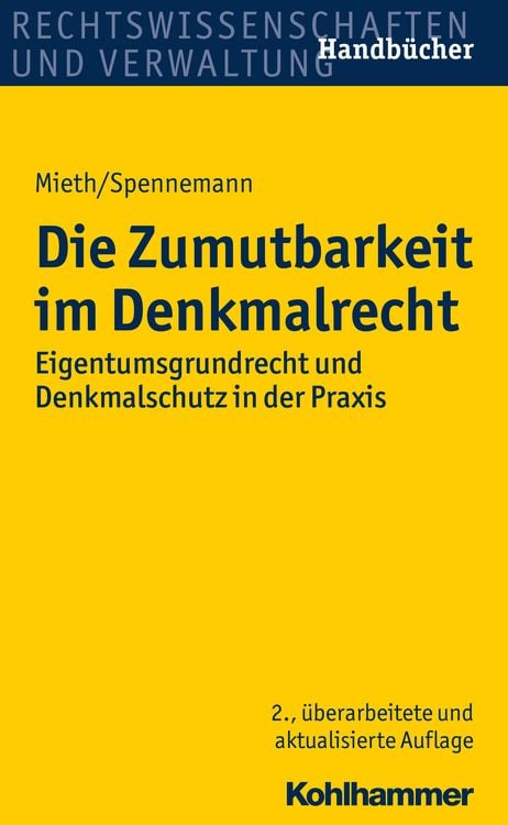 Bild vom Artikel Die Zumutbarkeit im Denkmalrecht vom Autor Stefan Mieth