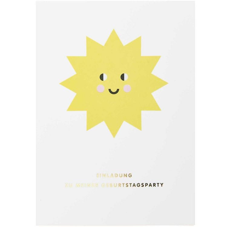 Produktbild: Einladungskarten Happy Birthday, MIX