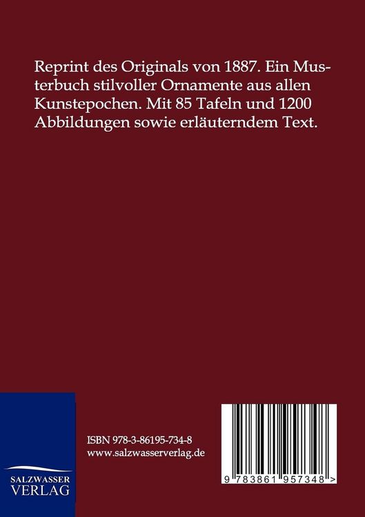 Produktbild: Der Ornamentenschatz