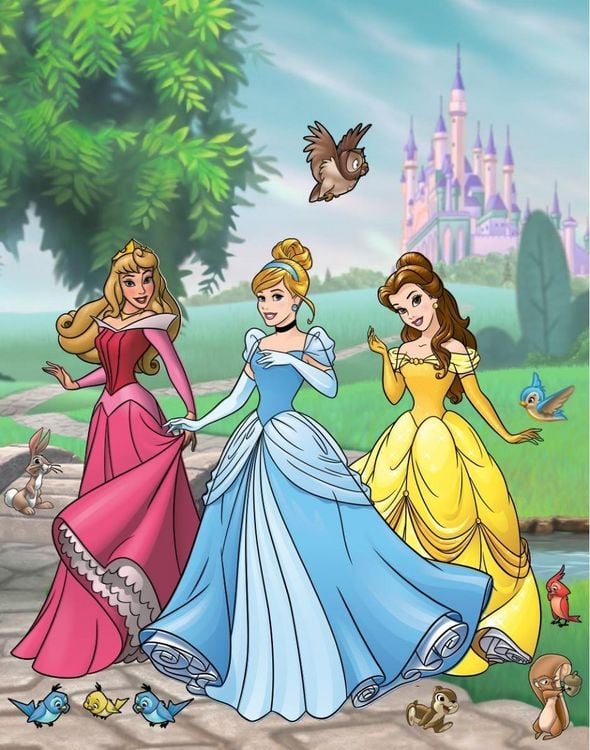Produktbild: Disney Prinzessin Wasserzauber Malbuch - einfach mit Wasser malen