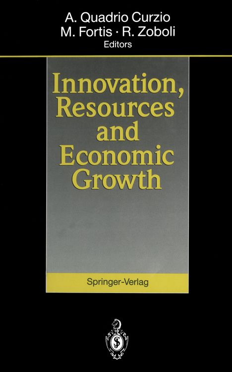 Produktbild: Innovation, Resources and Economic Growth