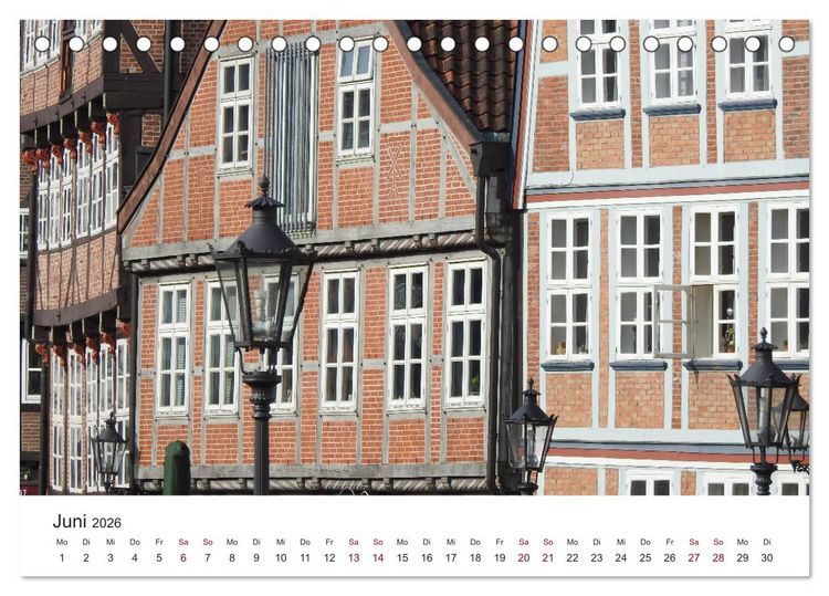 Produktbild: Im Herzen von Stade (Tischkalender 2026 DIN A5 quer), CALVENDO Monatskalender