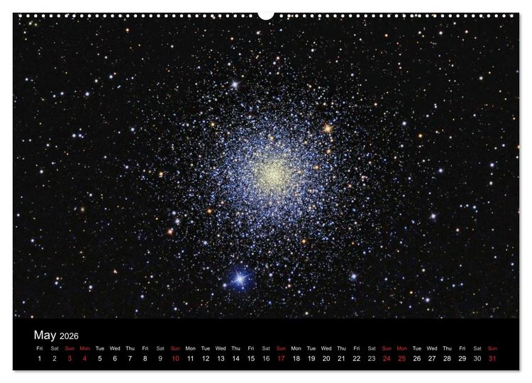 Produktbild: Deepsky (High Quality Premium Wall Calendar 2026 DIN A2 landscape),CALVENDO 12 Month Wall Calendar