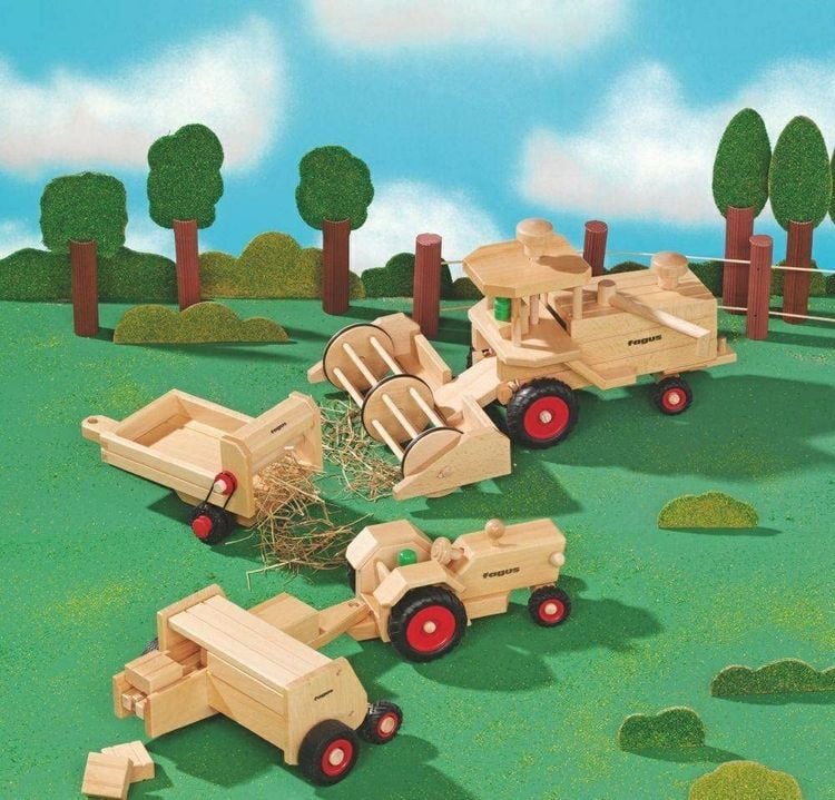 Produktbild: Fagus 10.21 - Classic Traktor, Trecker, Fahrzeug, Holz