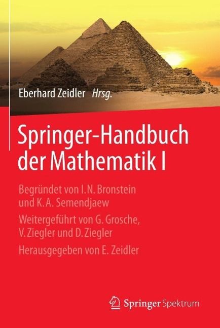 Produktbild: Springer-Handbuch der Mathematik I