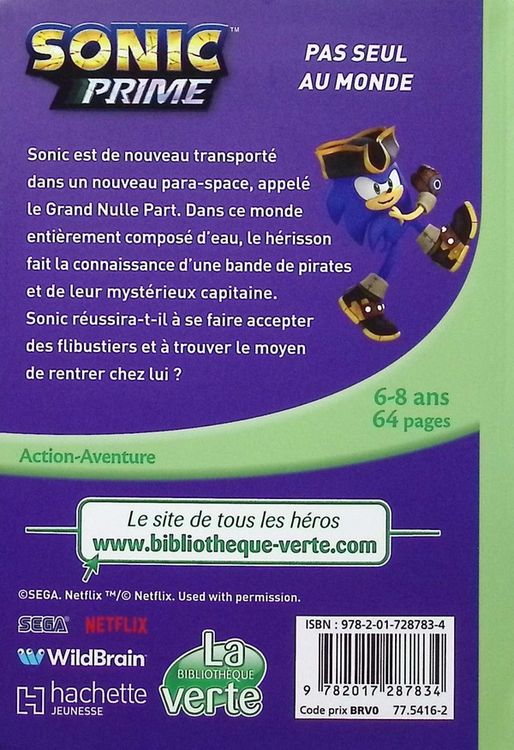 Produktbild: Sonic prime 06 - pas seul au monde