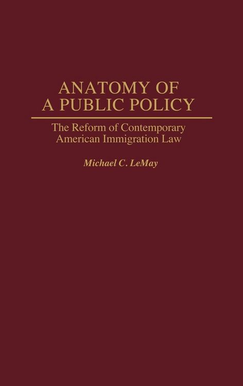 Produktbild: Anatomy of a Public Policy