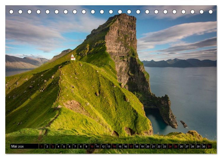 Produktbild: Skandinavien: Magischer Norden (Tischkalender 2026 DIN A5 quer), CALVENDO Monatskalender