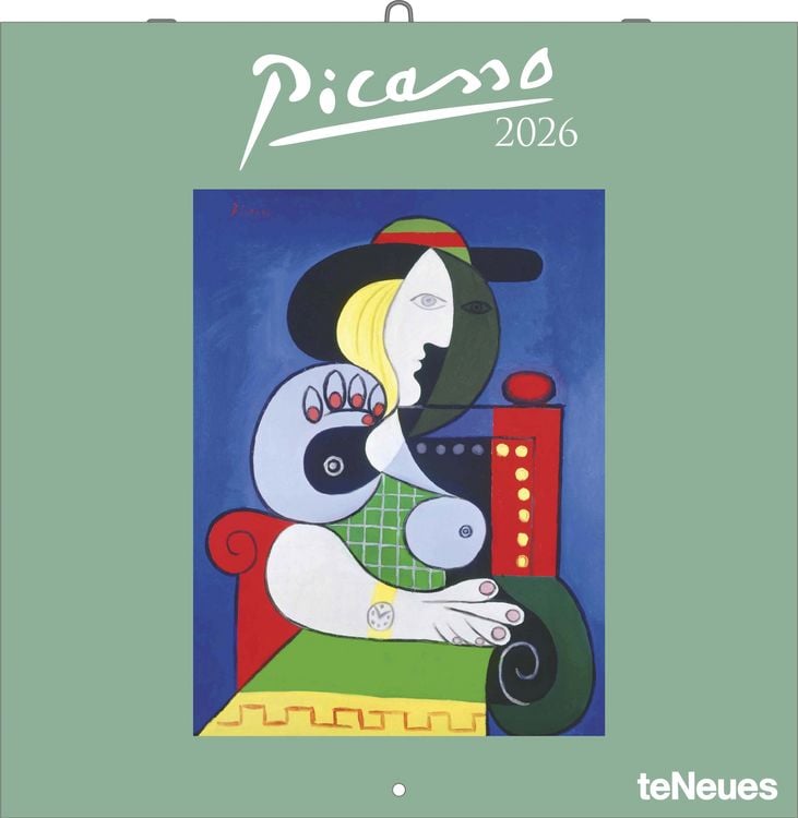 Produktbild: Picasso 2026 - Wand-Kalender - Broschüren-Kalender - 30x30 - 30x60 geöffnet - Kunst-Kalender