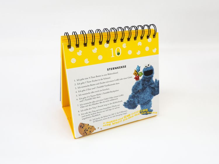 Produktbild: Kr&uuml;melmonsters kr&uuml;meliger Adventskalender. 24 Postkarten f&uuml;r die Weihnachtszeit (Advents-Postkartenaufsteller)