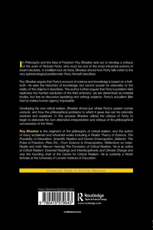 Produktbild: Philosophy and the Idea of Freedom