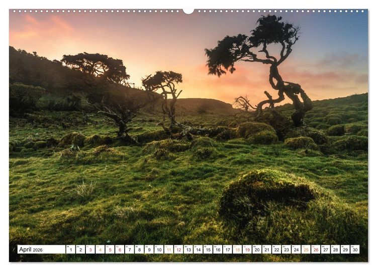 Produktbild: Azoren &ndash; Paradies im Atlantik (Wandkalender 2026 DIN A2 quer), CALVENDO Monatskalender