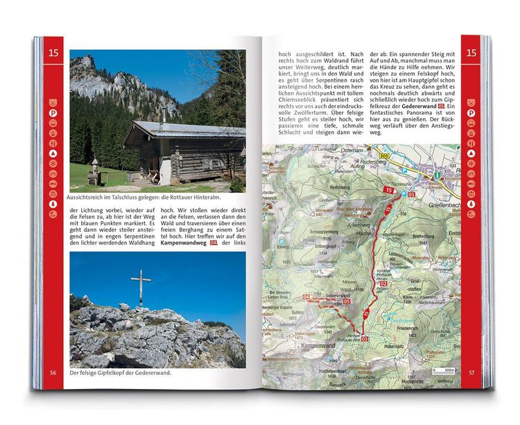 Produktbild: KOMPASS Wanderf&uuml;hrer Chiemgauer Alpen, 65 Touren