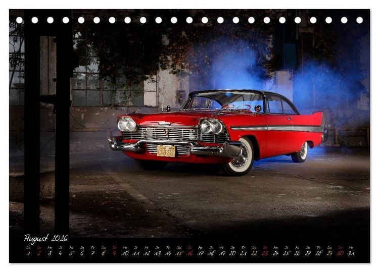 Produktbild: John Carpenter&acute;s Christine (Tischkalender 2026 DIN A5 quer), CALVENDO Monatskalender