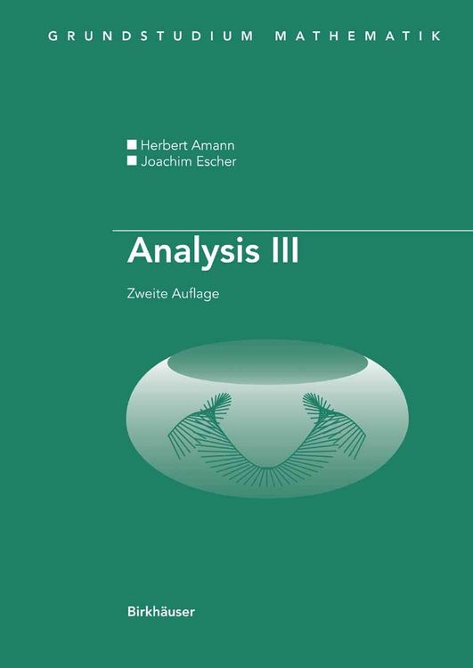 Produktbild: Analysis III
