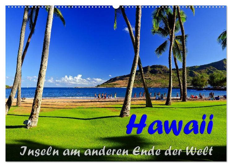 Produktbild: Hawaii - Inseln am anderen Ende der Welt (Wandkalender 2026 DIN A2 quer), CALVENDO Monatskalender