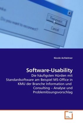 Produktbild: Achleitner, N: Software-Usability