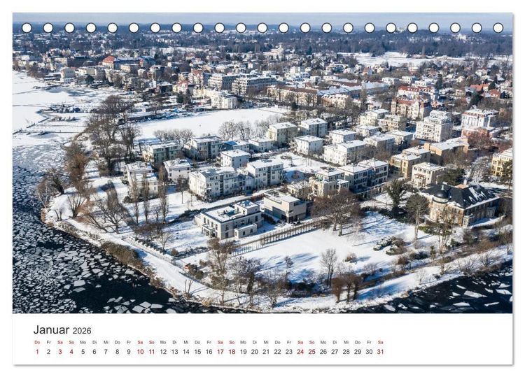 Produktbild: Potsdam - UNESCO Weltkulturerbe und Stadt der Schl&ouml;sser und G&auml;rten (Tischkalender 2026 DIN A5 quer), CALVENDO Monatskalender